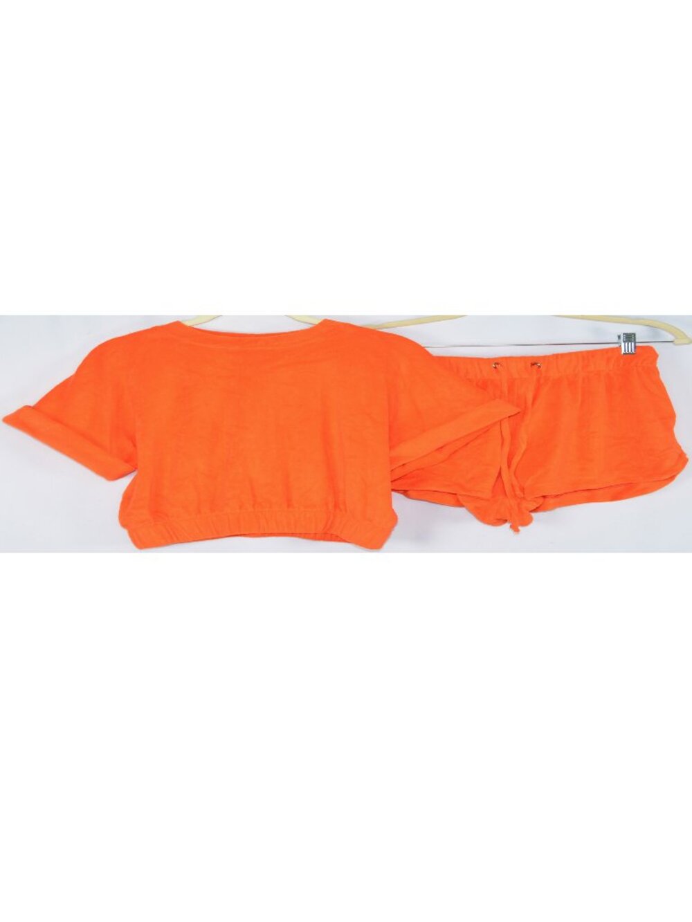 Elan Terry Short Set Orange Size M
